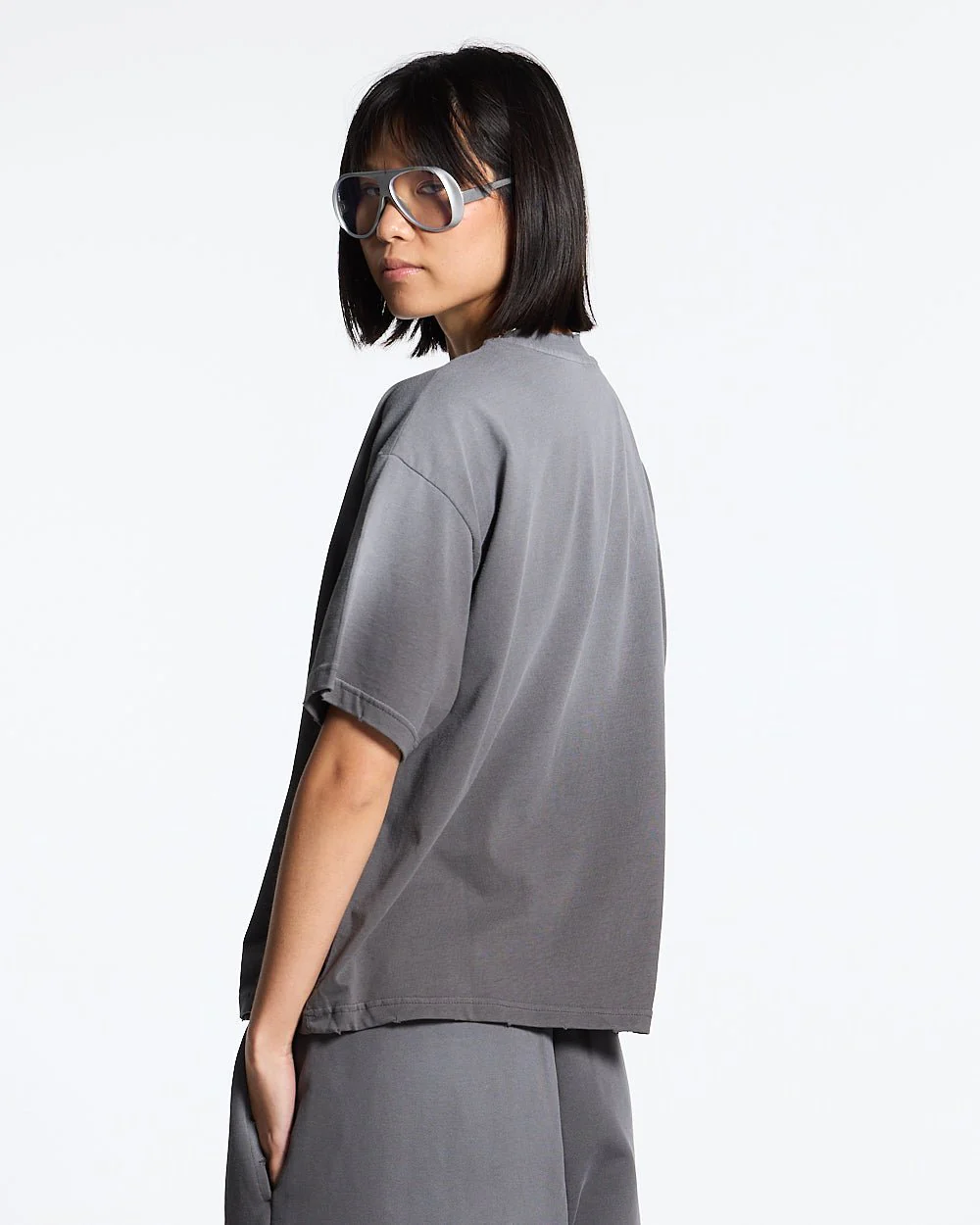 SCRIPT TEE ANTRACITE GREY - Image 6