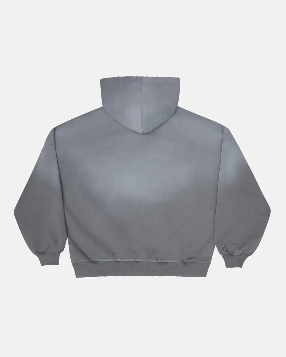 SCRIPT ZIP HOODIE ANTRACITE GREY - Image 3