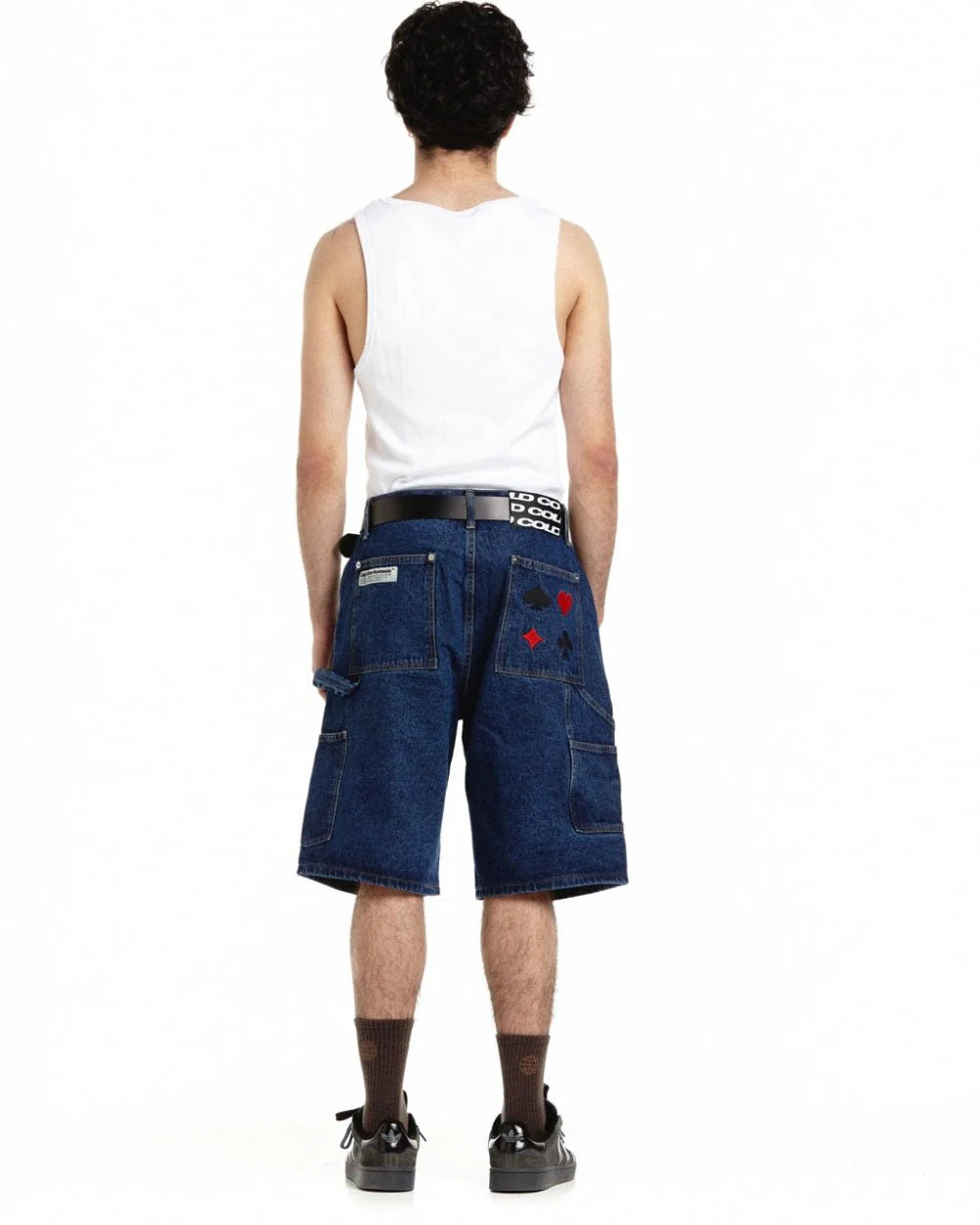 V1 CARPENTER SHORTS DARK DENIM - Image 5