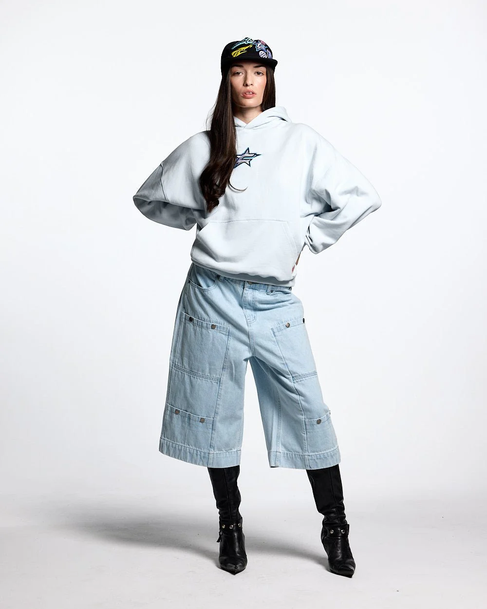 V2 SHORTS LIGHT DENIM - Image 6