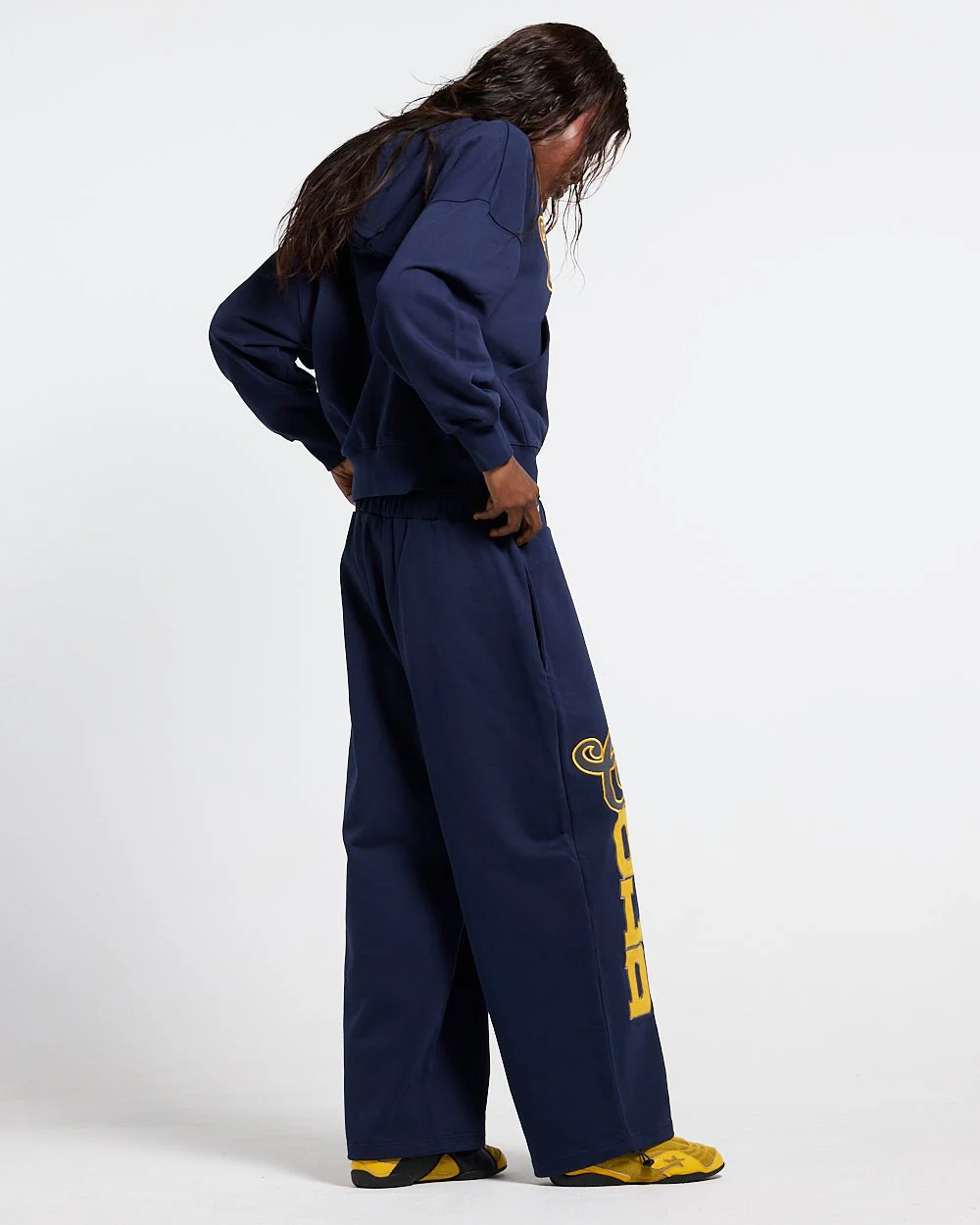 VARSITY HOODIE DARK BLUE - Image 6