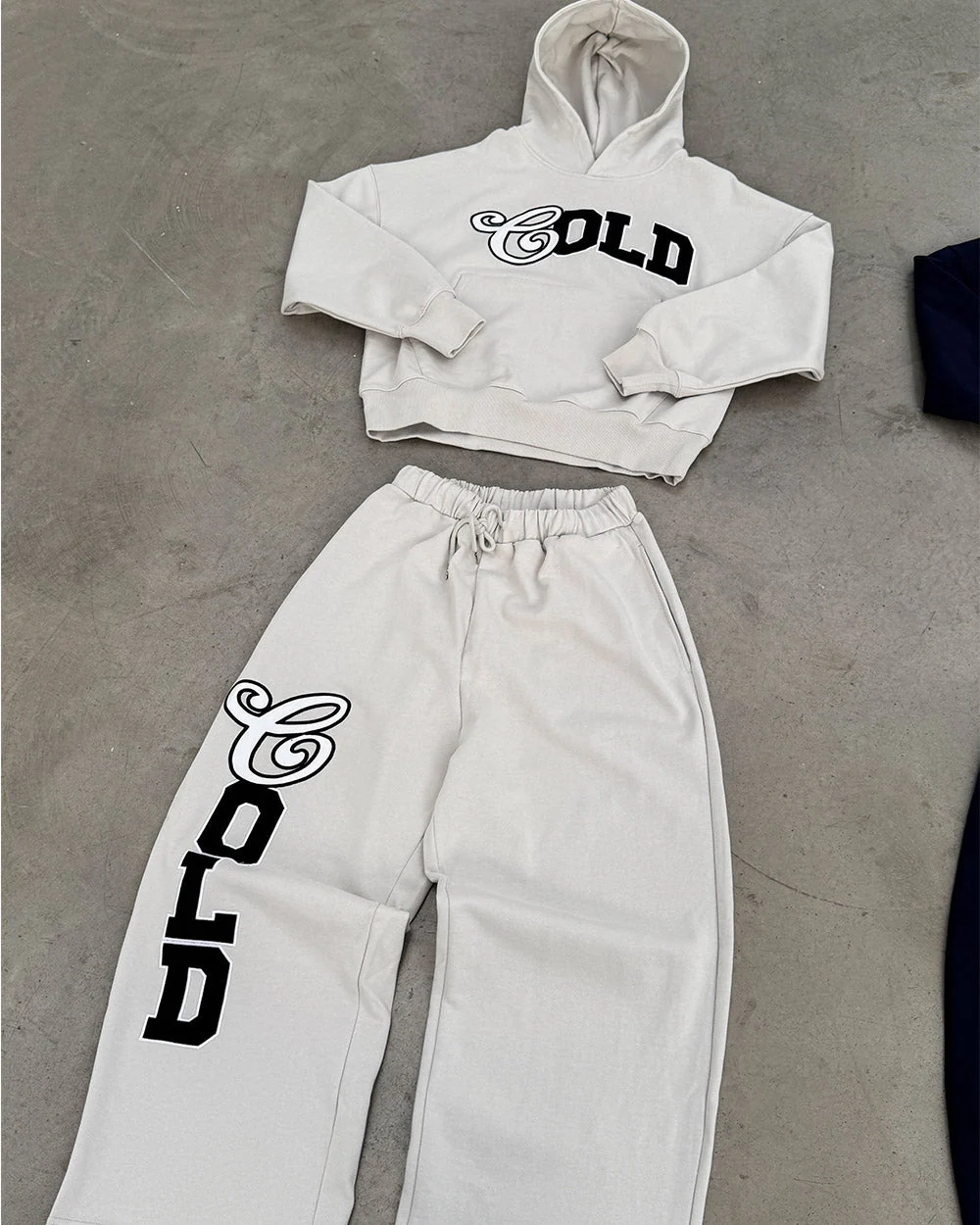 VARSITY PANTS IVORY GREY - Image 9