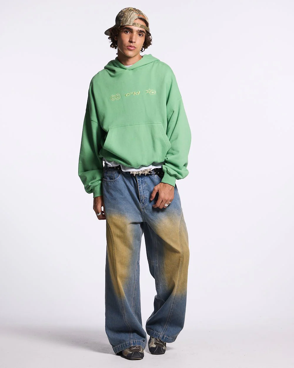 VERTICAL HOODIE GREEN - Image 4