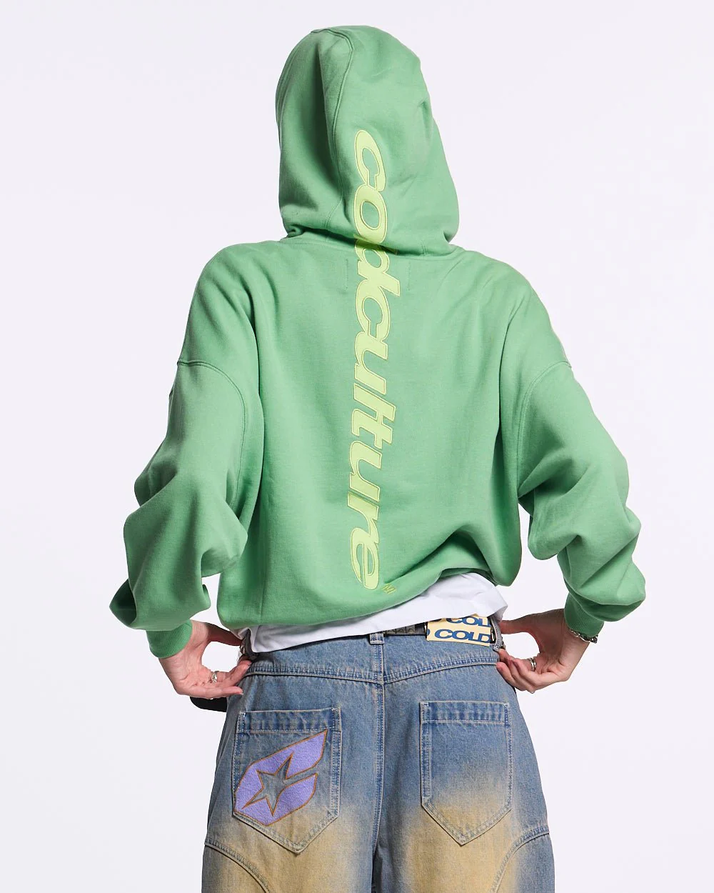 VERTICAL HOODIE GREEN - Image 5