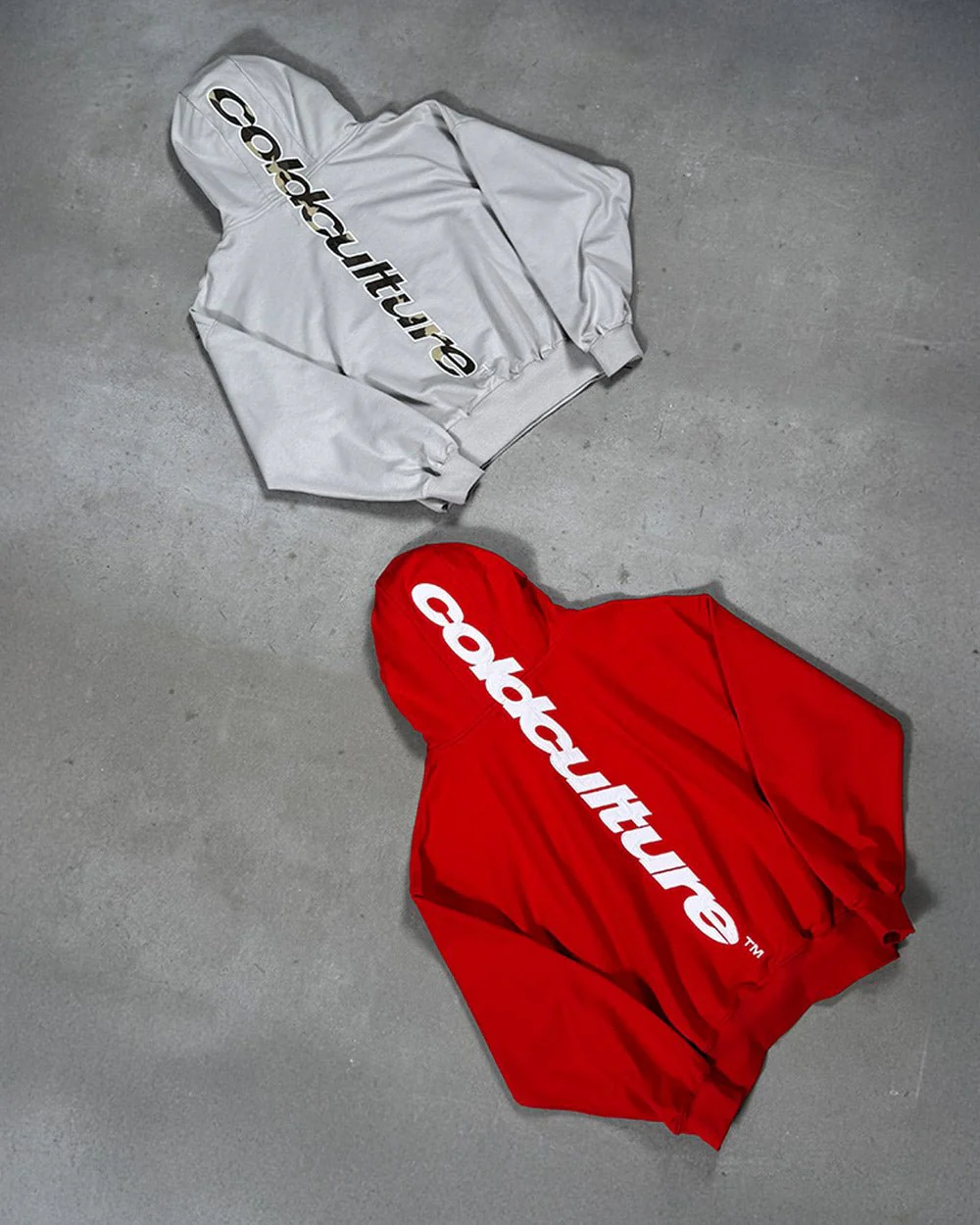 VERTICAL HOODIE RED - Image 9