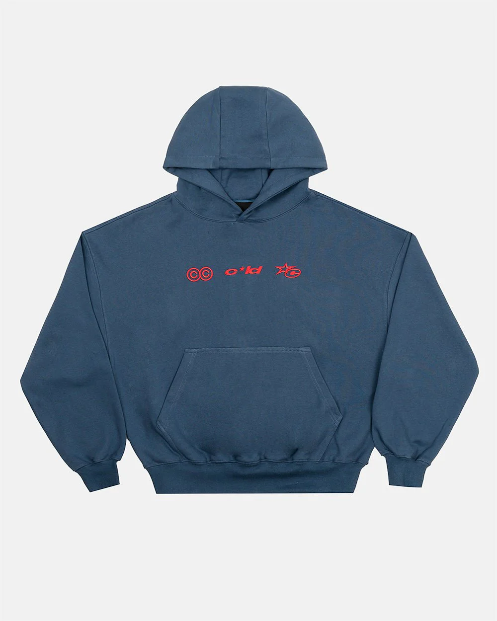 VERTICAL HOODIE NAVY - Image 3