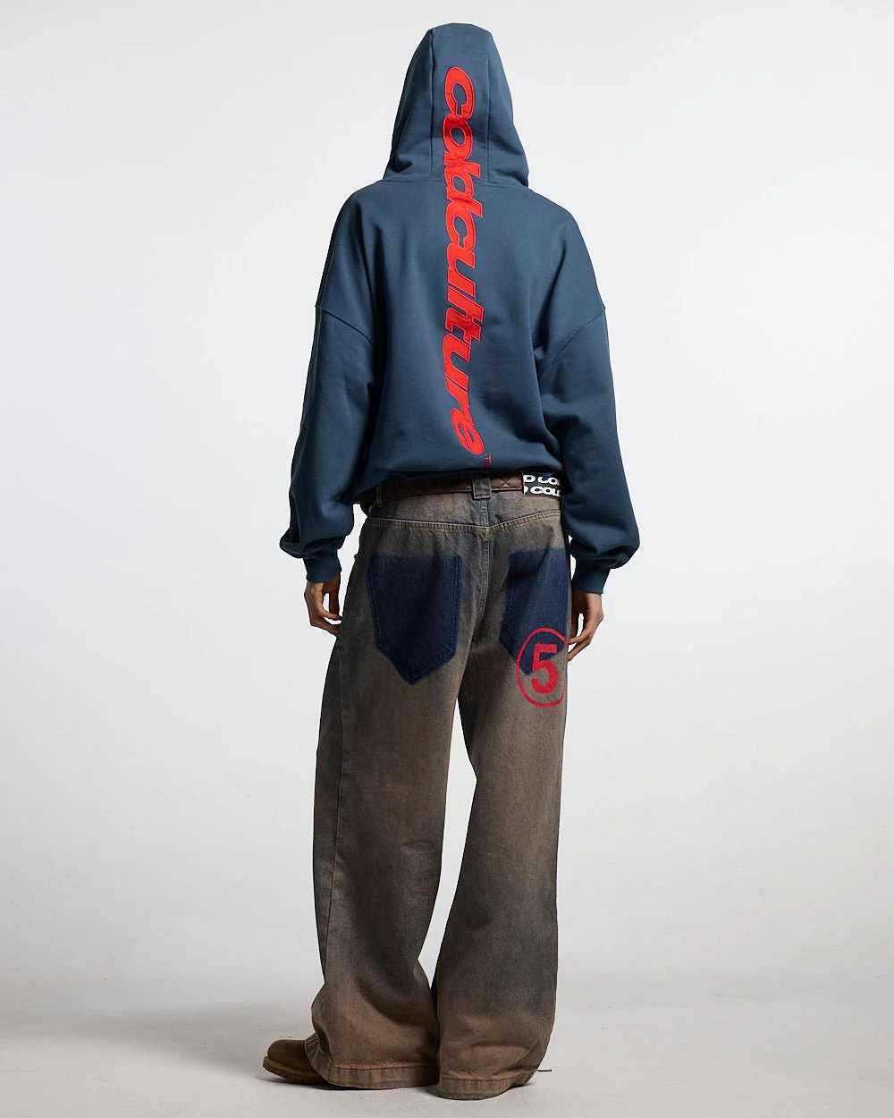 VERTICAL HOODIE NAVY - Image 6