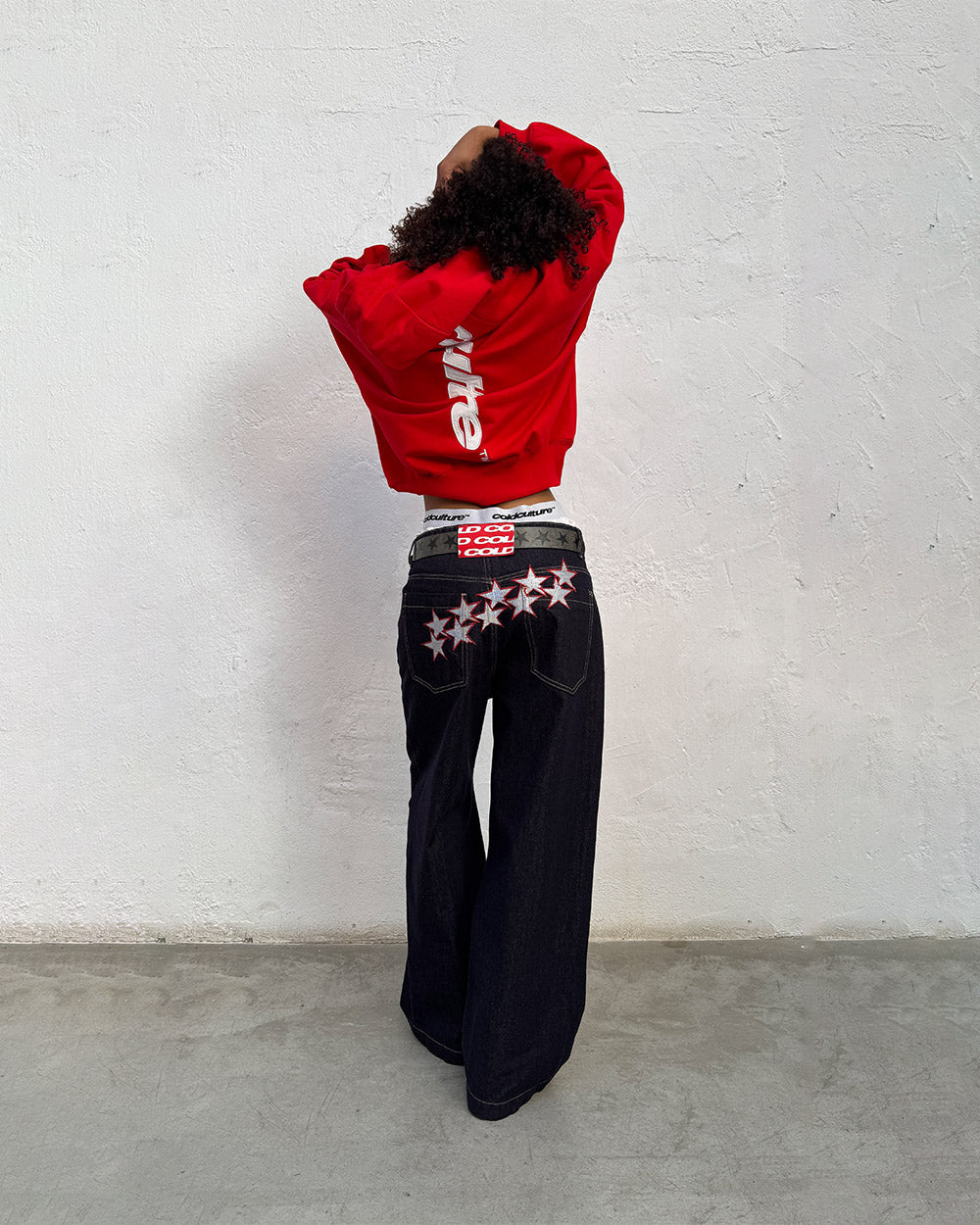 VERTICAL HOODIE RED - Image 7