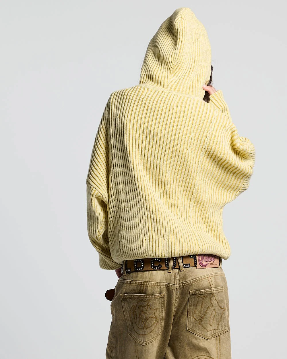 VIBE JUNCTION KNIT LIGHT YELLOW - Image 6