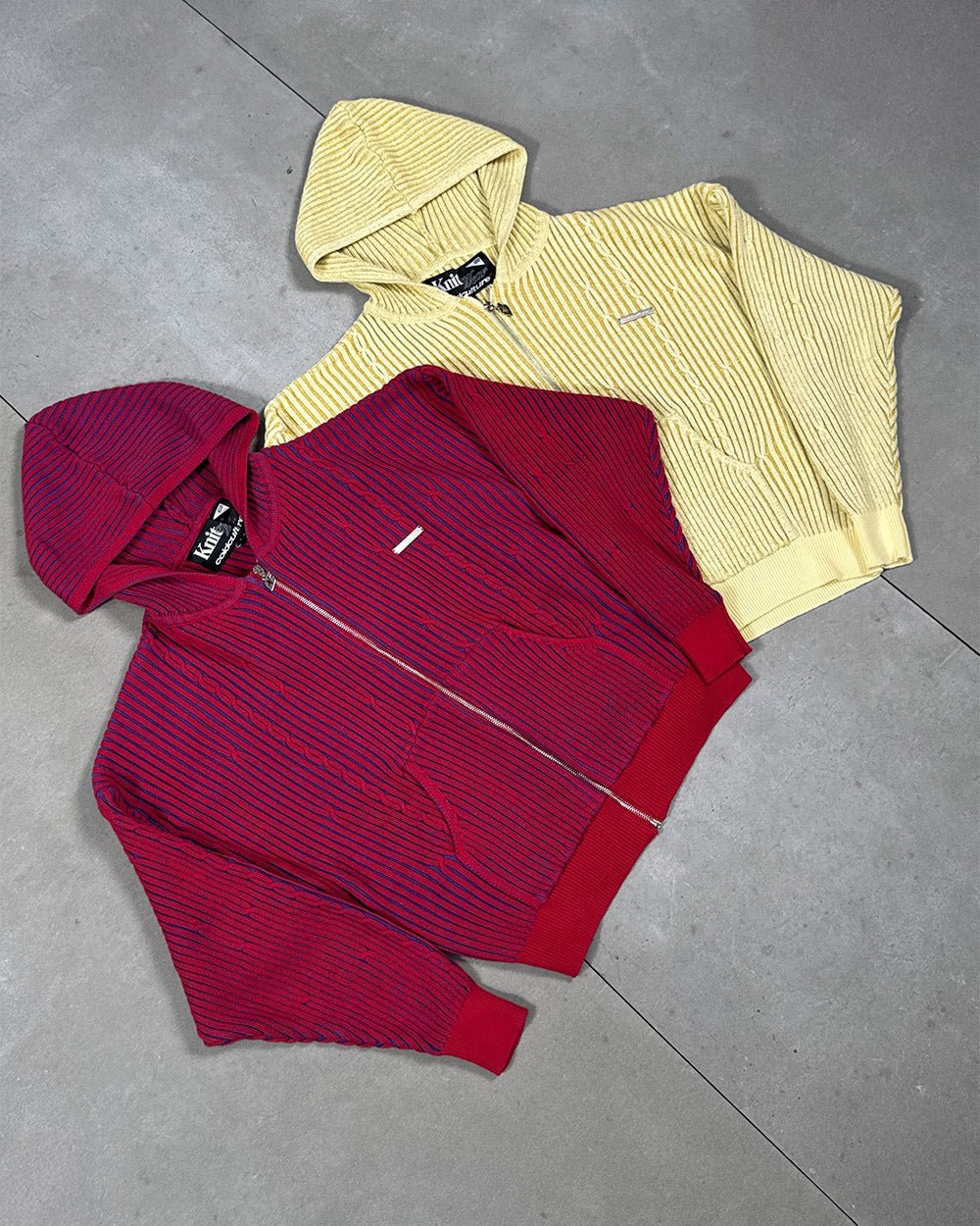 VIBE JUNCTION KNIT LIGHT YELLOW - Image 7