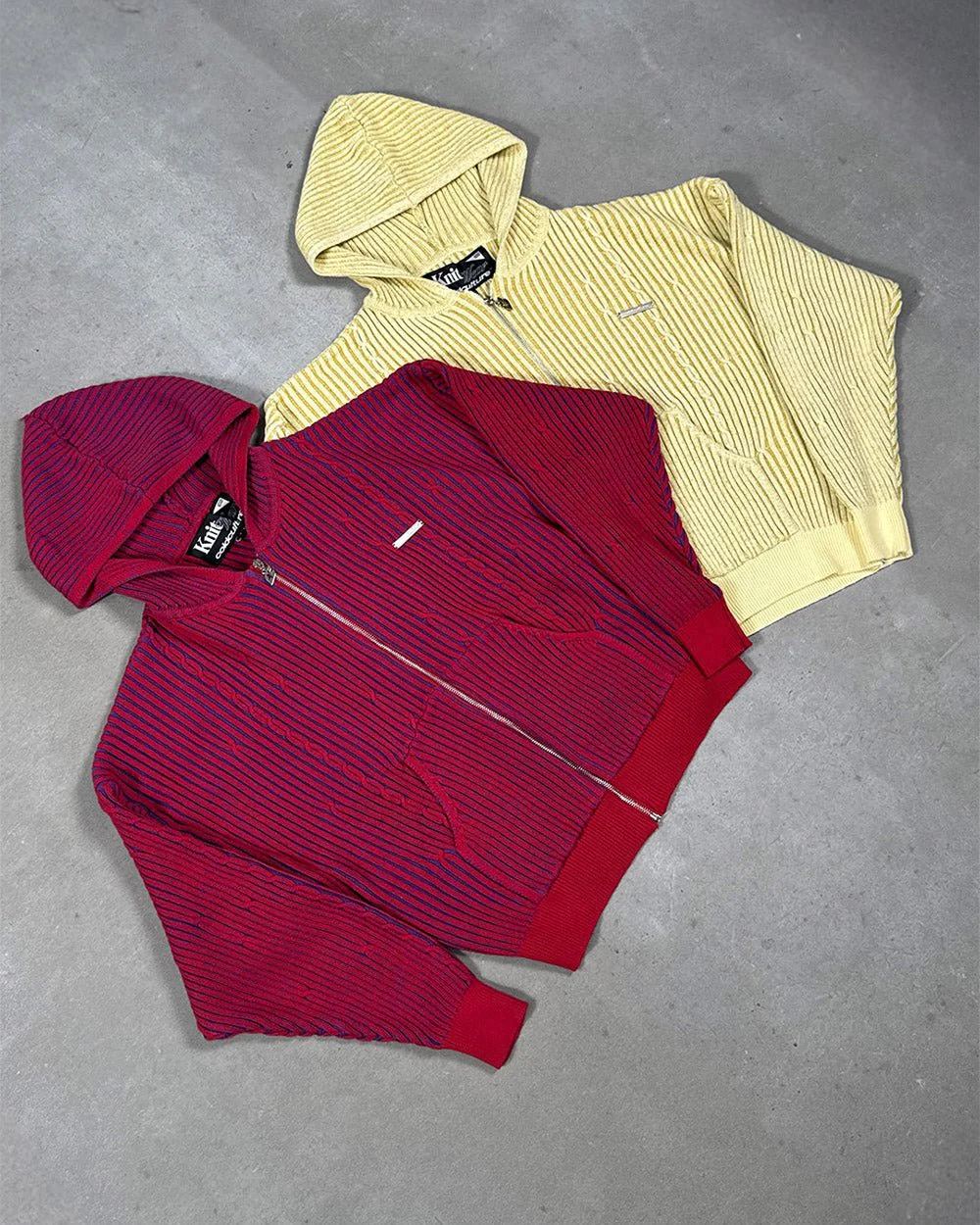 VIBE JUNCTION KNIT BLUE & RED - Image 8