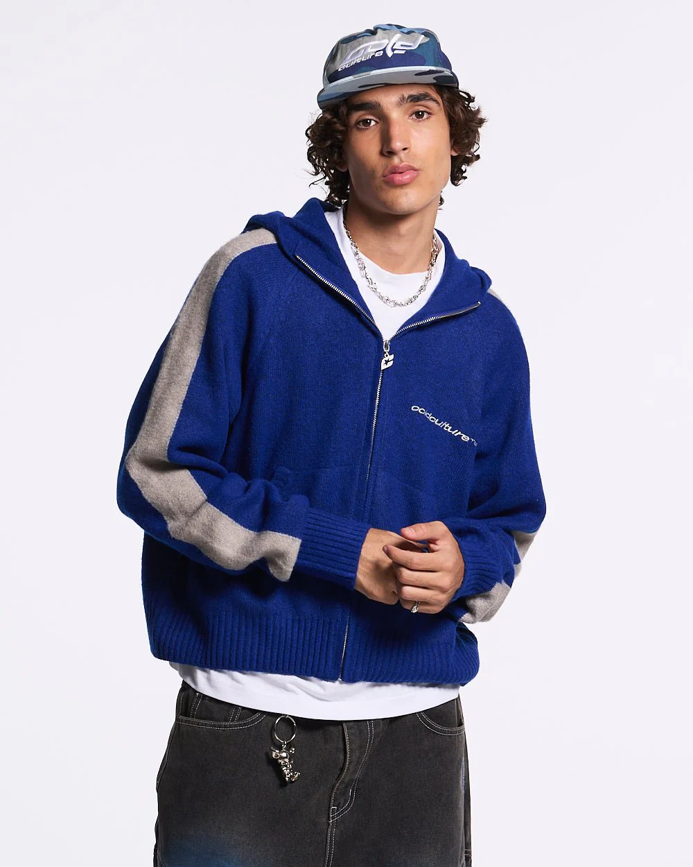 VIBRANT TEDDY KNIT BLUE - Image 3