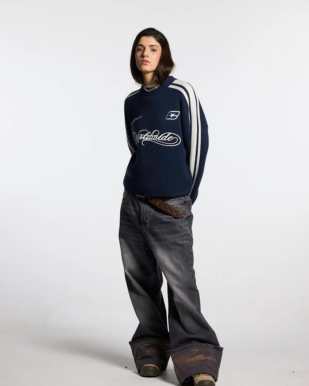 W80 KNITWEAR BLUE - Image 5