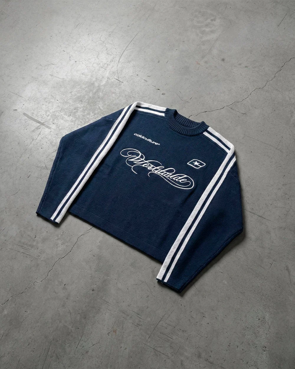 W80 KNITWEAR BLUE - Image 7