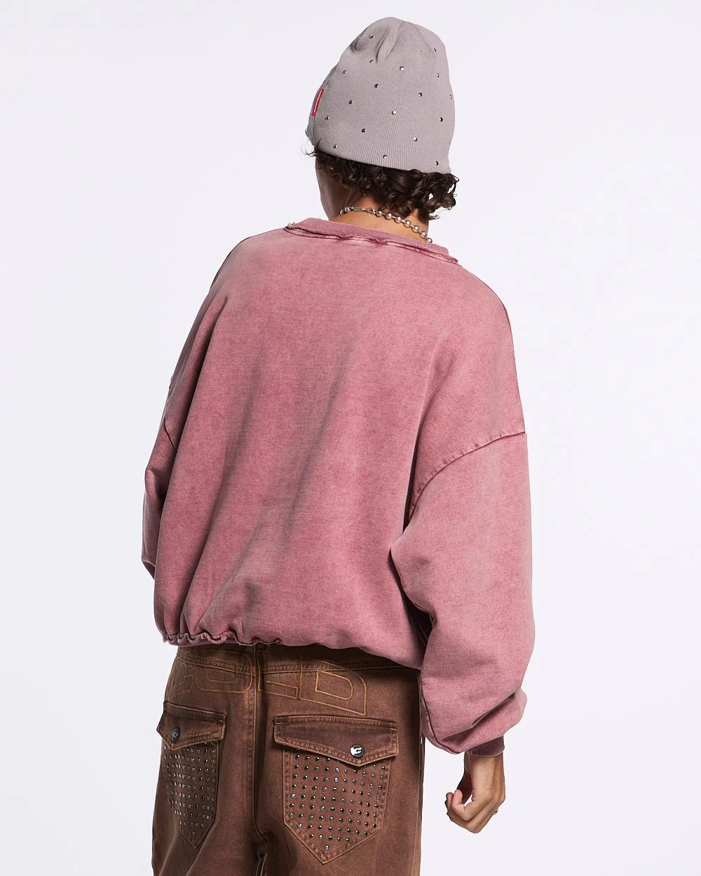 WALKER CREWNECK BURGUNDY - Image 4