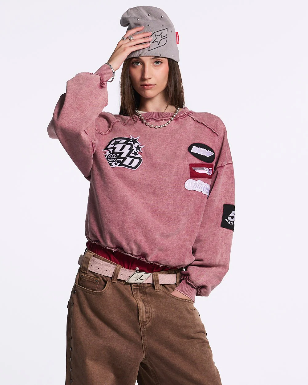 WALKER CREWNECK BURGUNDY - Image 5