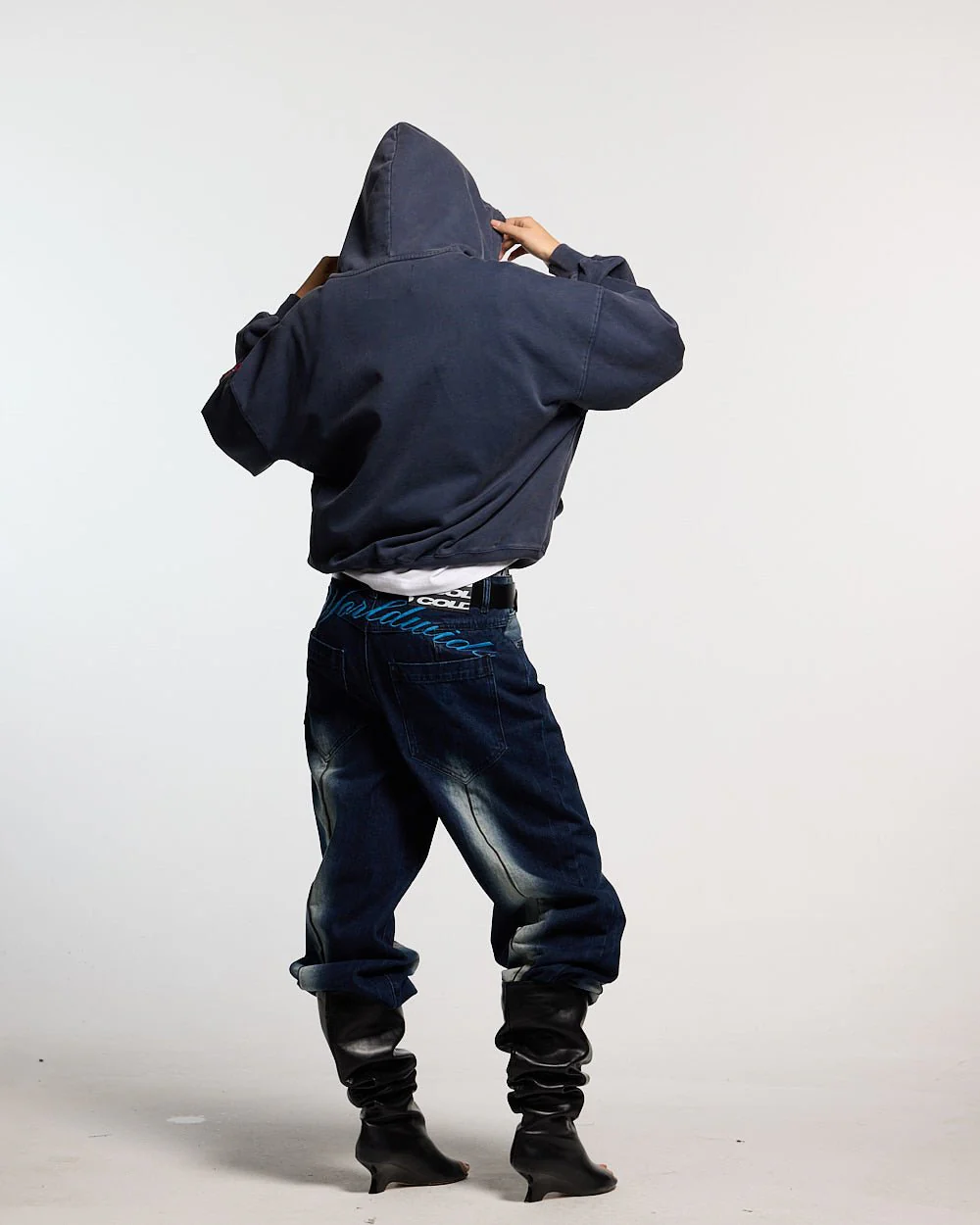 WALKER HOODIE DARK BLUE - Image 6
