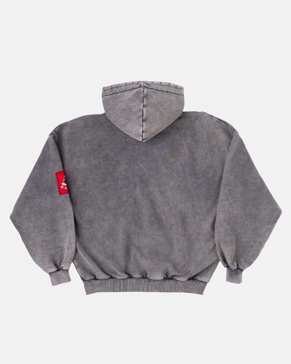 WALKER ZIP HOODIE WASHED BLACK - Image 3