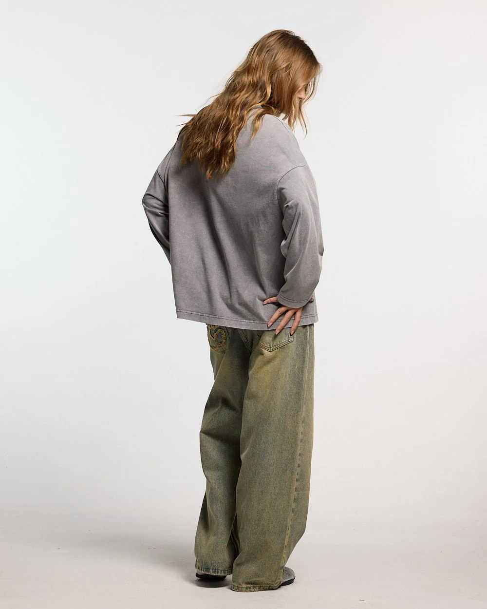 WALKER LONGSLEEVE LIGHT GREY - Image 6