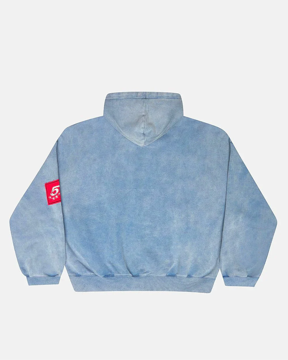 WALKER ZIP HOODIE WASHED INDIGO - Image 3