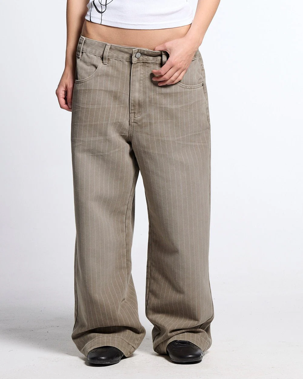 WASHED CASINO V1 PANTS BEIGE - Image 7