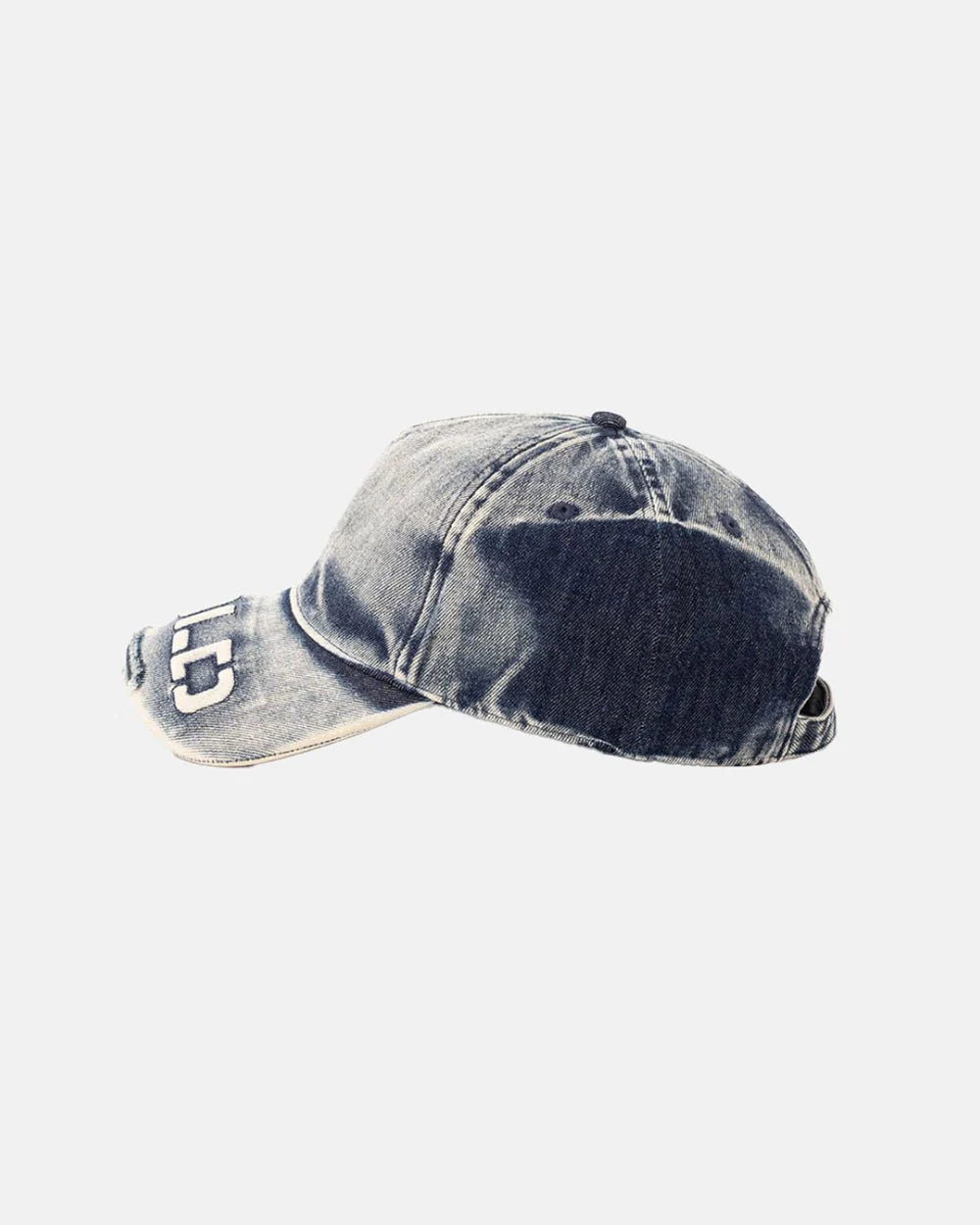 WASHED PROGRESS LOGO CAP HEAVY BLUE - Image 2