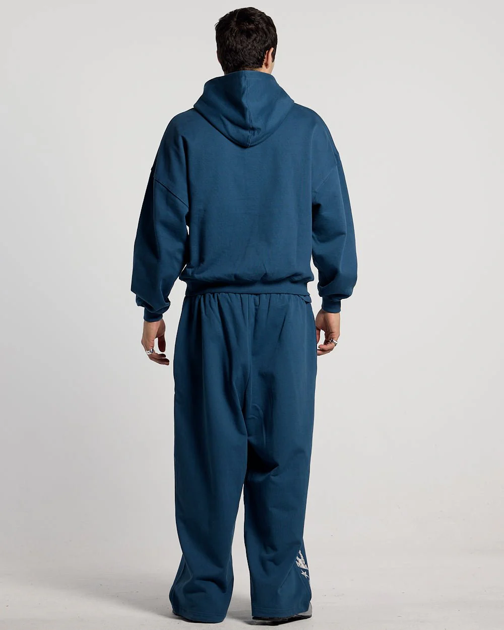 WILD SNAKE HOODIE NAVY BLUE - Image 4