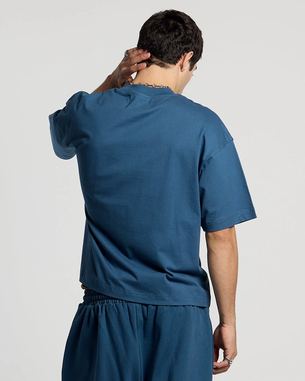WILD SNAKE TEE NAVY BLUE - Image 4