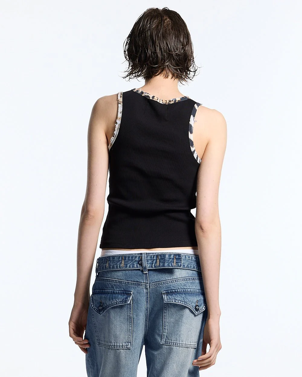 WILD TANK TOP BLACK - Image 3