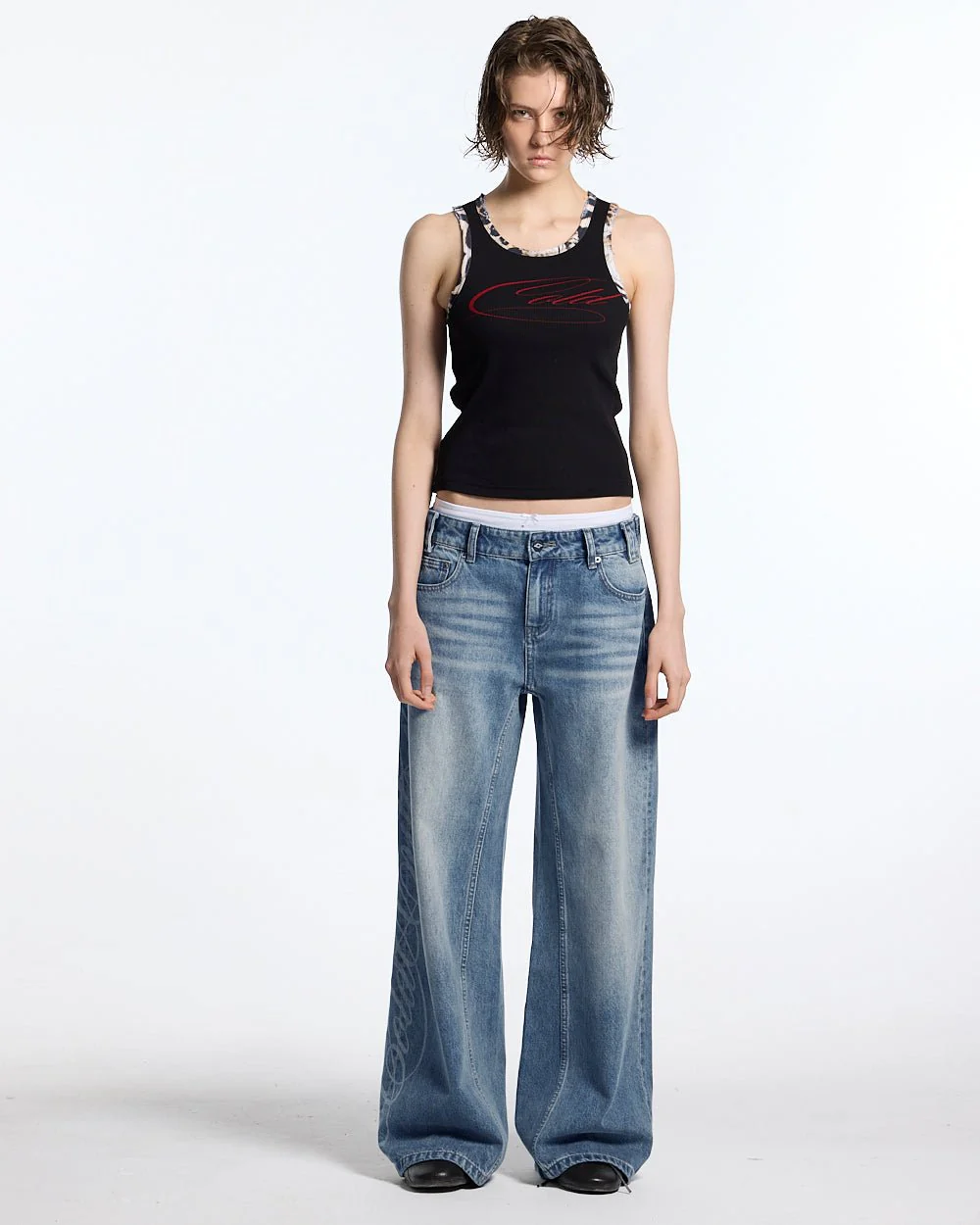 WILD TANK TOP BLACK - Image 5