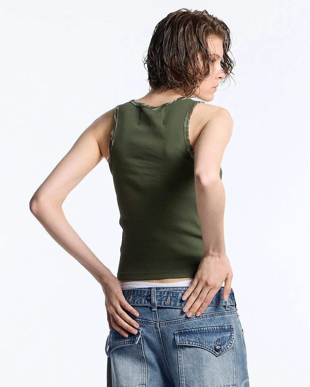 WILD TANK TOP GREEN - Image 3