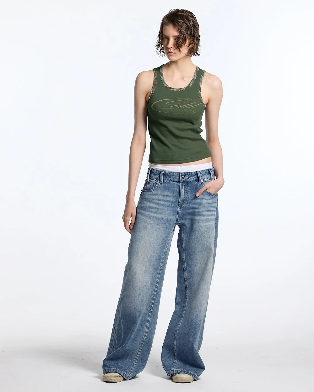 WILD TANK TOP GREEN - Image 5
