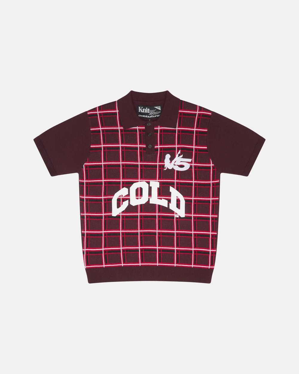 WINNERS V5 POLO RED TARTAN