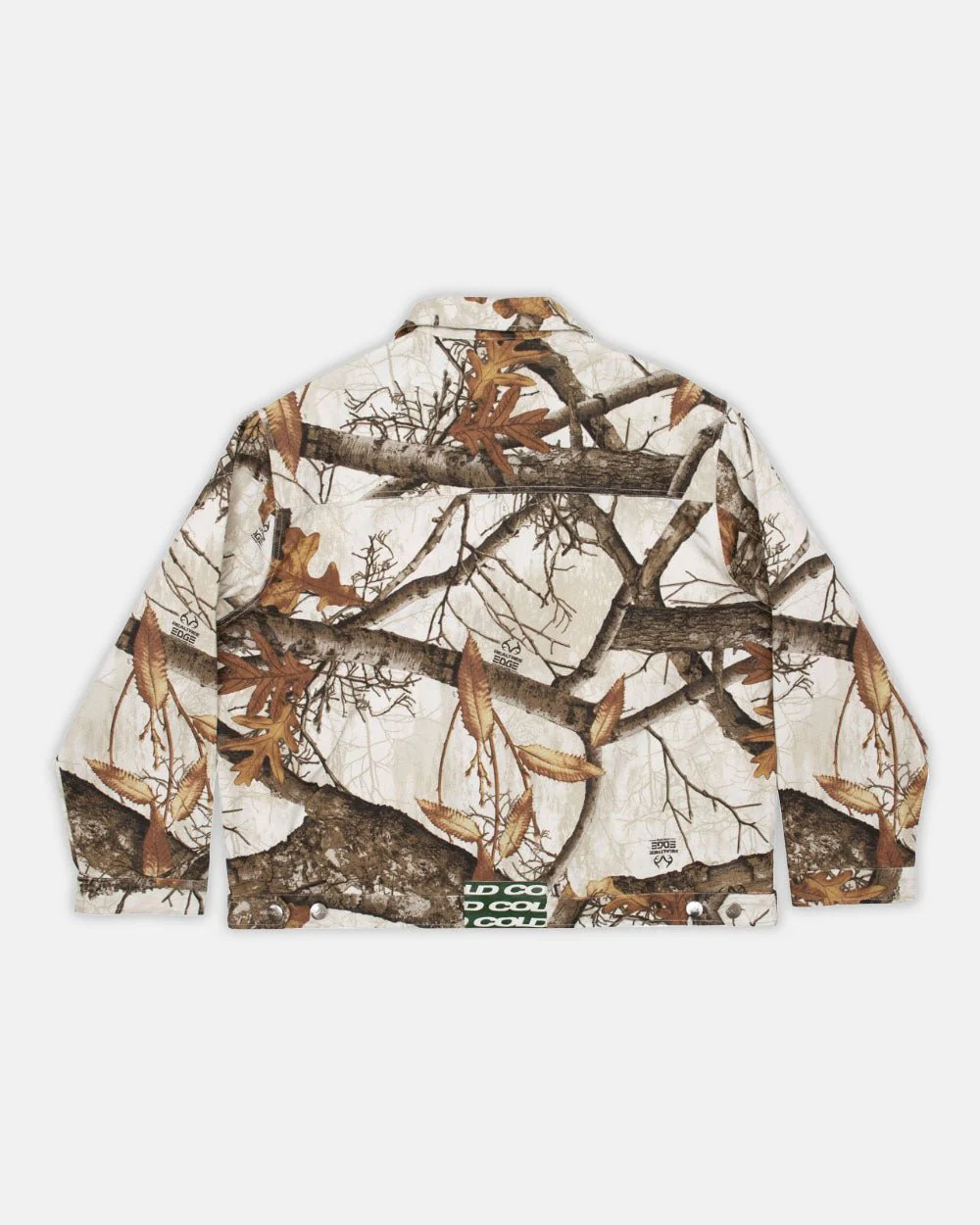 WORK ZIP JACKET REALTREE WHITE - Image 2