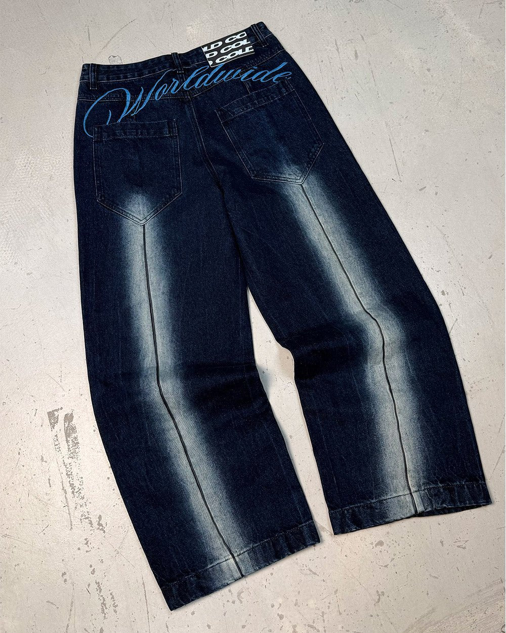 WORLDWIDE V2 PANTS DARK DENIM - Image 14