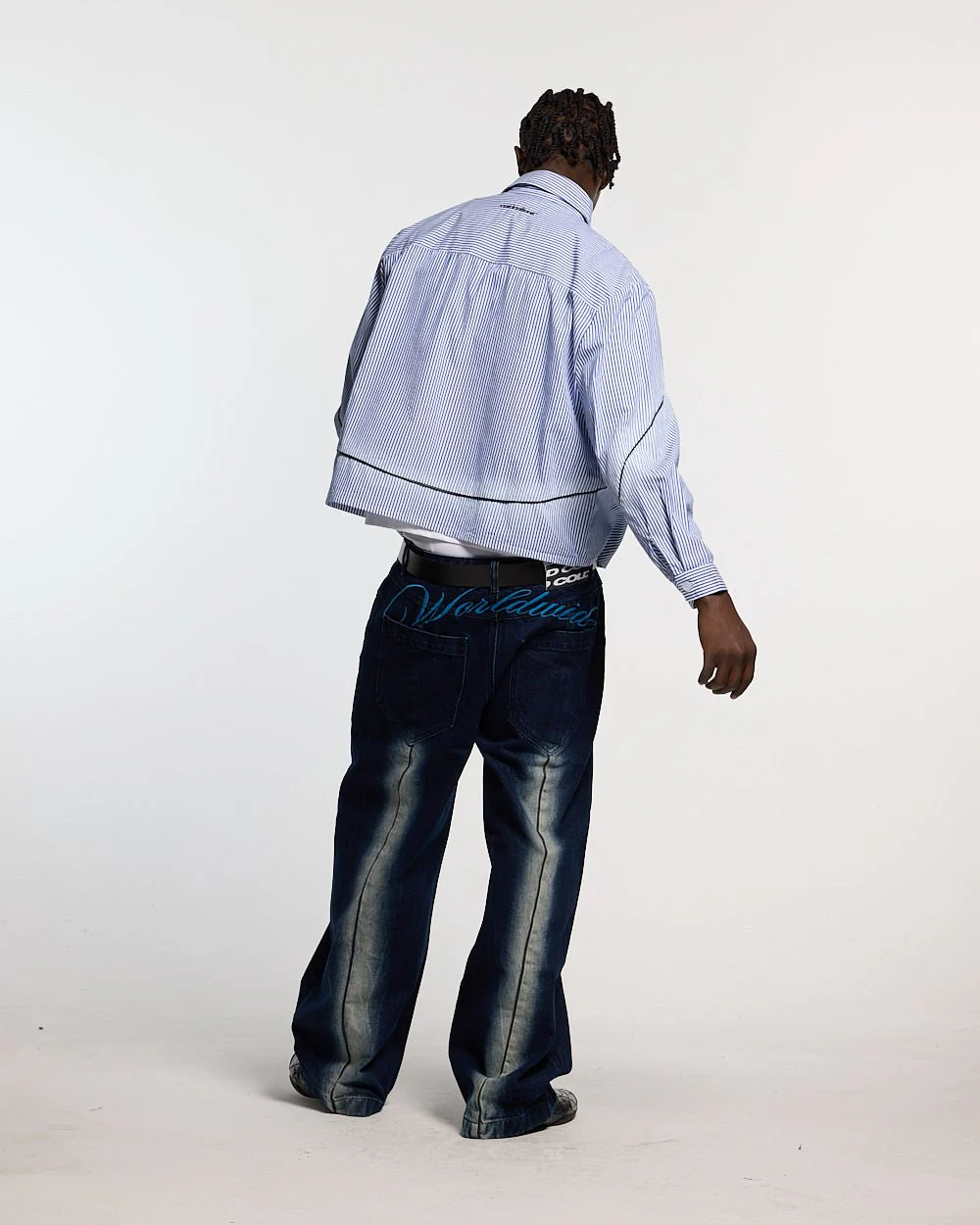 WORLDWIDE V2 PANTS DARK DENIM - Image 6