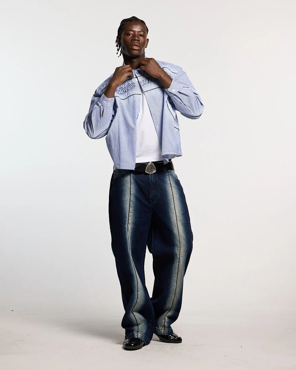 WORLDWIDE V2 PANTS DARK DENIM - Image 7