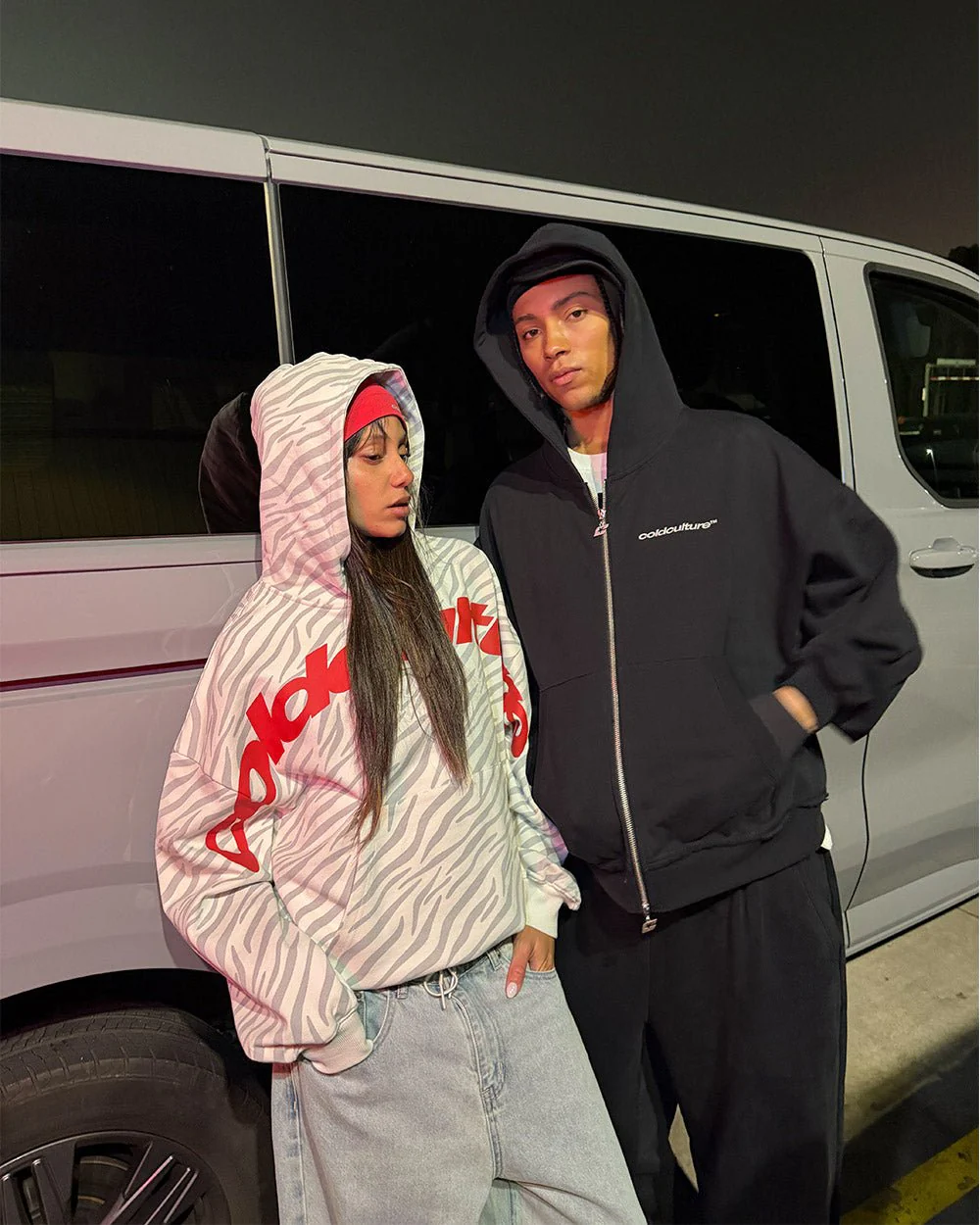 ZEBRA HOODIE WHITE - Image 7